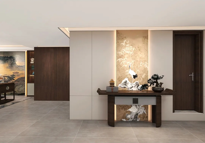宋風(fēng)雅韻丨193㎡宋式美學(xué)雅居，新中式風(fēng)格的天花板